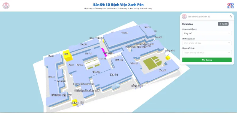 IVI HosMap 3D tích hợp QMS: Giải pháp điều phối nội viện thông minh cho bệnh viện số